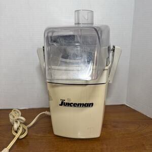 Trillium The Juiceman Vintage 80's Food Processor Blender Small Home Appliance